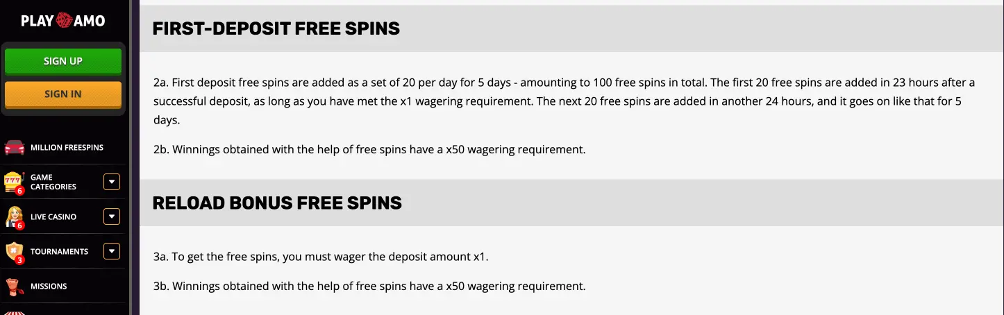 So nutzt man den Playamo Casino Bonus
