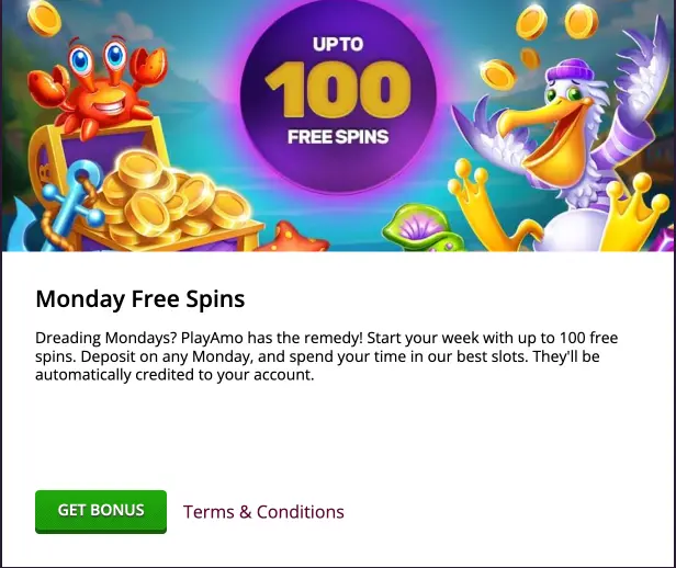 playamo casino no-cost spins
