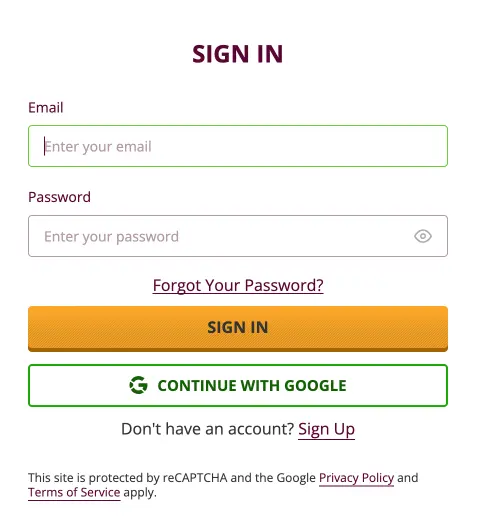 log in to playamo casino